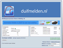 Tablet Screenshot of meldenafdeling10.nl